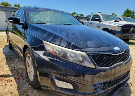 2014 Kia Optima Lx из США, поврежденный, VIN 5XXGM4A75EG325674